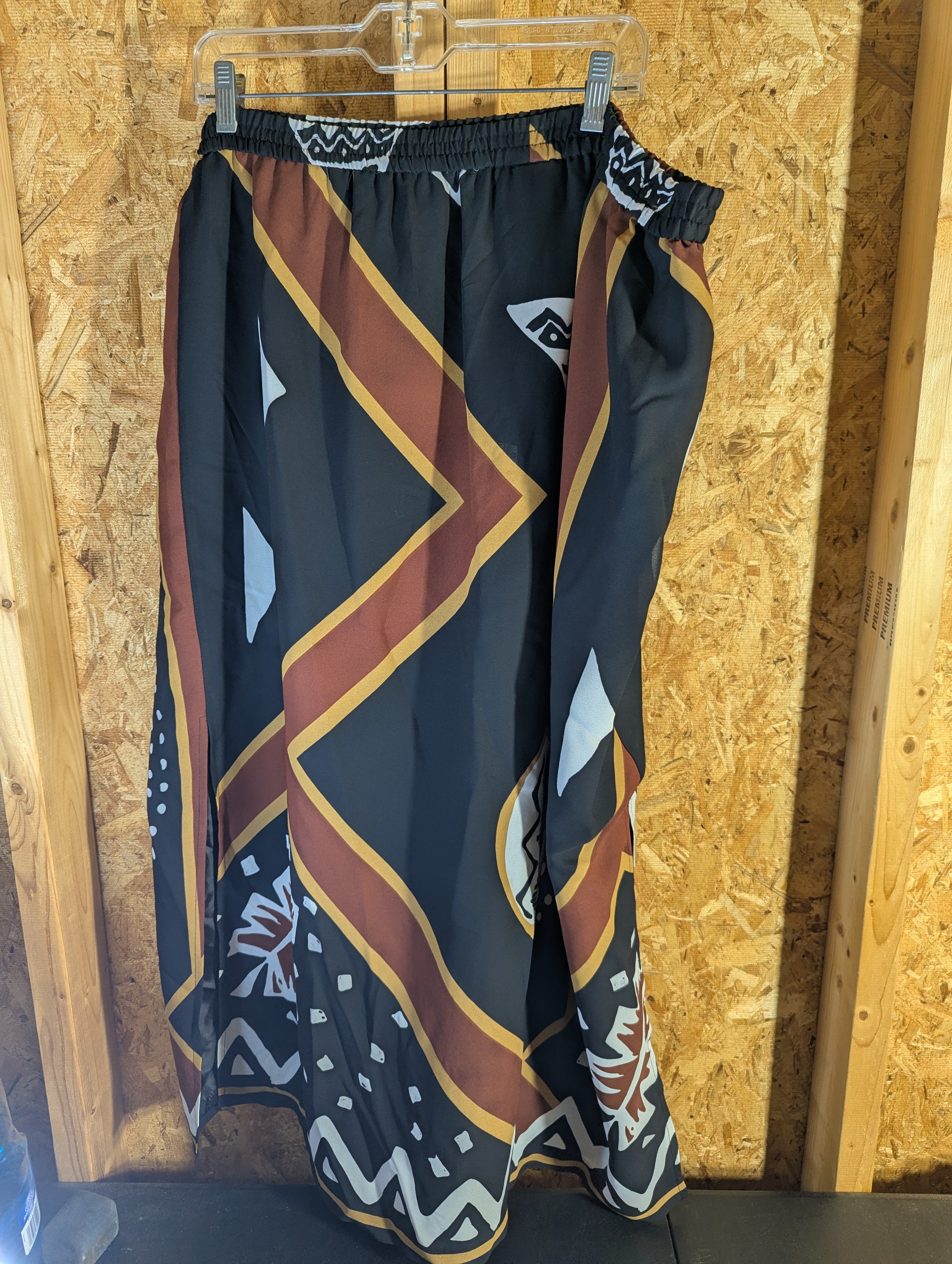 Mosaic size 3x polyester lined skirt